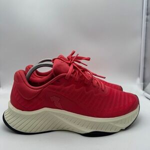 R.A.D R-1 Training Shoes Womens 8.5 Red Cream Low Top Sneakers R1FTCR-085